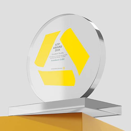 "Excellent Quality" Award by Commerzbank AG