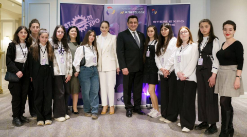 ԱրարատԲանկը՝ STEM Expo 2025-ի գլխավոր հովանավոր