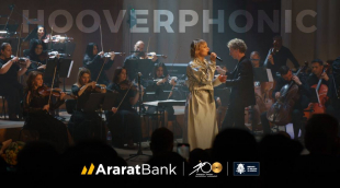 Hooverphonic's Yerevan Debut, Sponsored by AraratBank, for the Philharmonic Orchestra's 100th Anniversary.