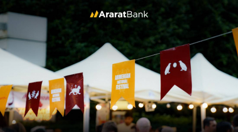 Armenian National Festival Takes Place under AraratBank's Sponsorship