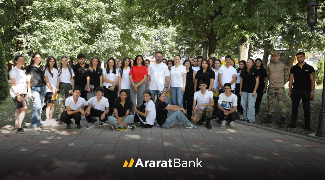 International Youth Day: AraratBank Ensures Participation of 260 Young People in Tent Camp