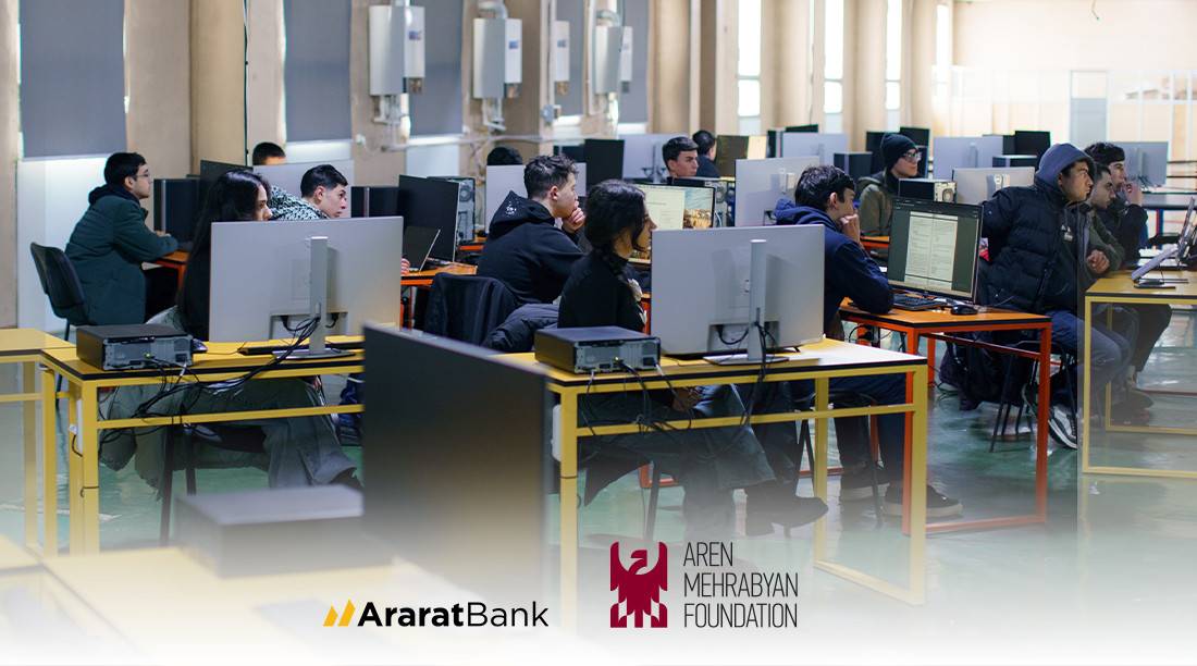 New Education Platforms through Cooperation between AraratBank and Aren Mehrabyan Foundation
